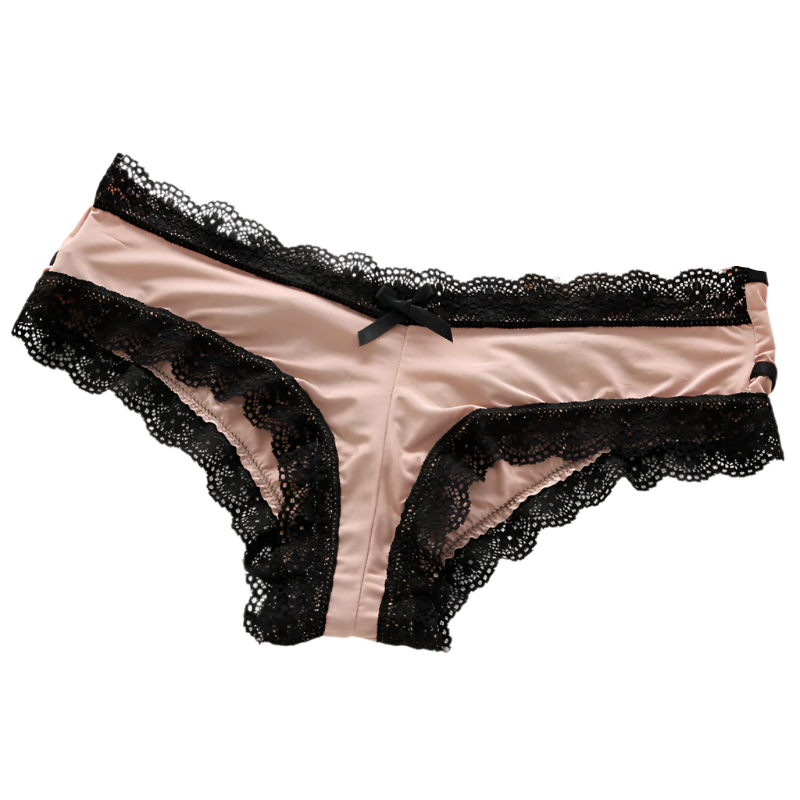 Black Pink Goth Panty