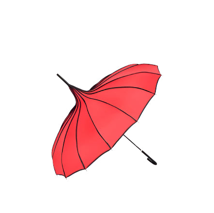 Pointy Red Gothic Parasol Umbrella