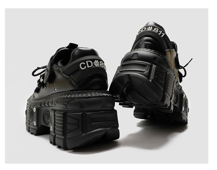 Black Punk Sneakers for Women