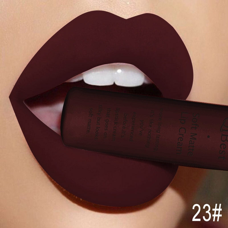 Goth Purple Lipstick Qibest Matte