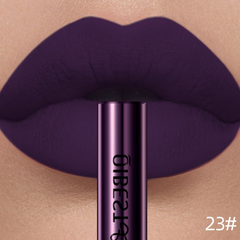 Purple Matte Liquid Lipstick Gothic