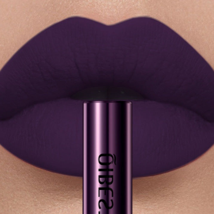 Purple Matte Liquid Lipstick Gothic