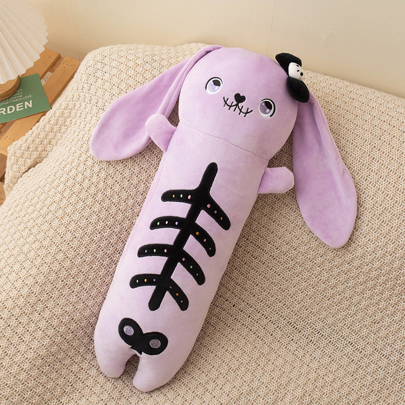 Purple Skeleton Rabbit Plush