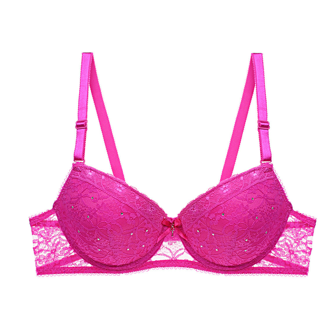 Push Up Bra Gothic Black