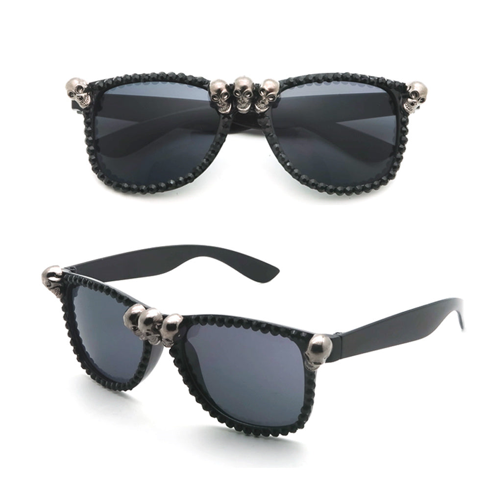 Rectangular Skull Sunglasses classic