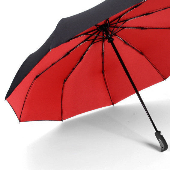 Black Red Umbrella Vampire