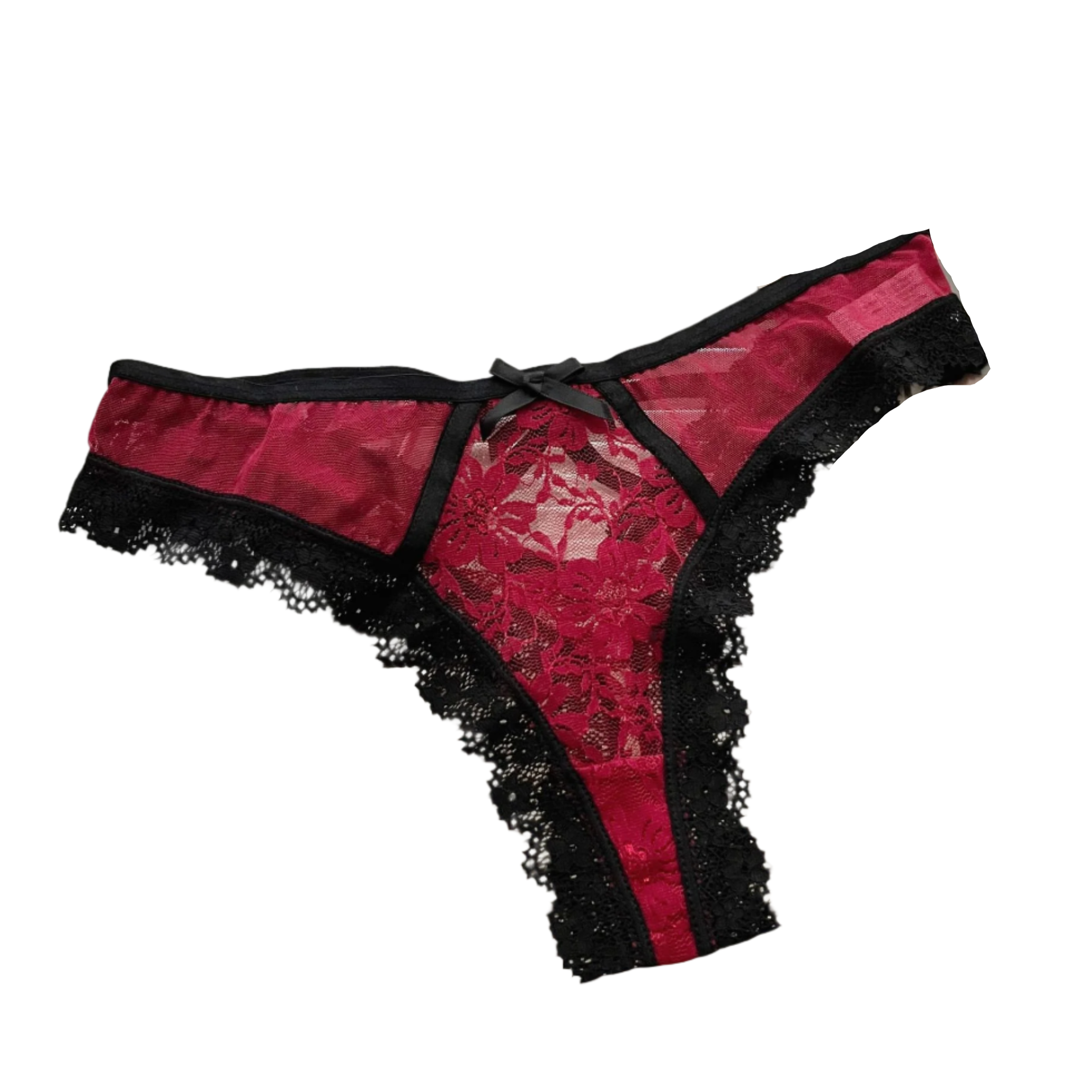 Black Red Vampire Panties