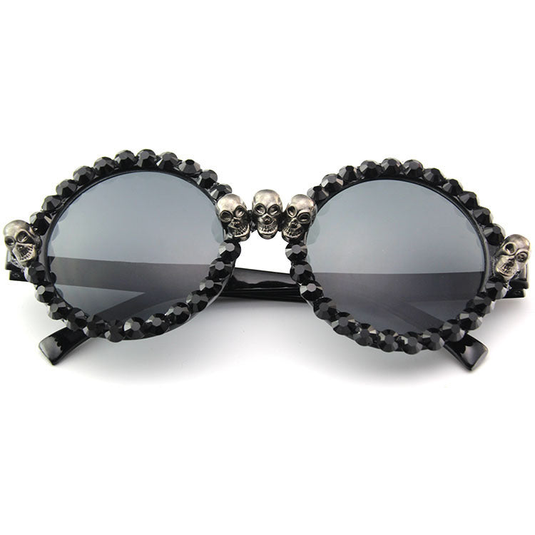 Round Skull Sunglasses