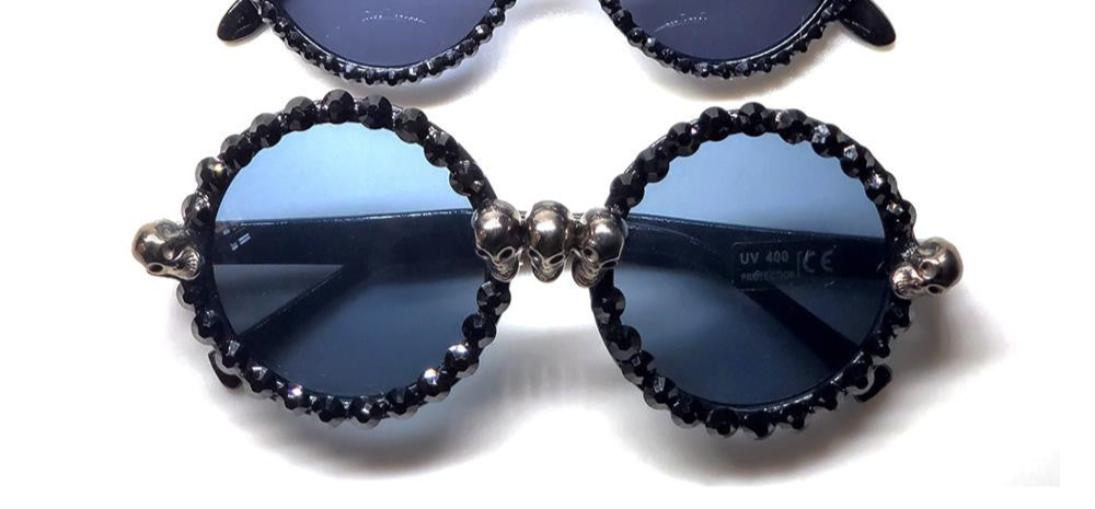Round Skull Sunglasses unisex