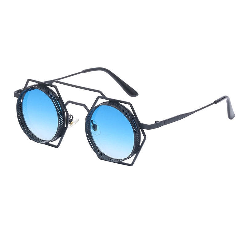 Round Steampunk goggle Sunglasses Unisex