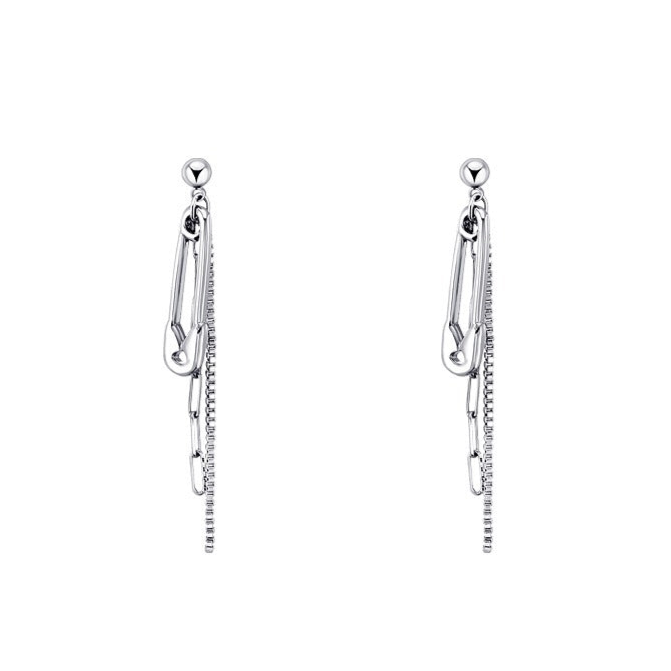 Safety Pin Earrings Womens