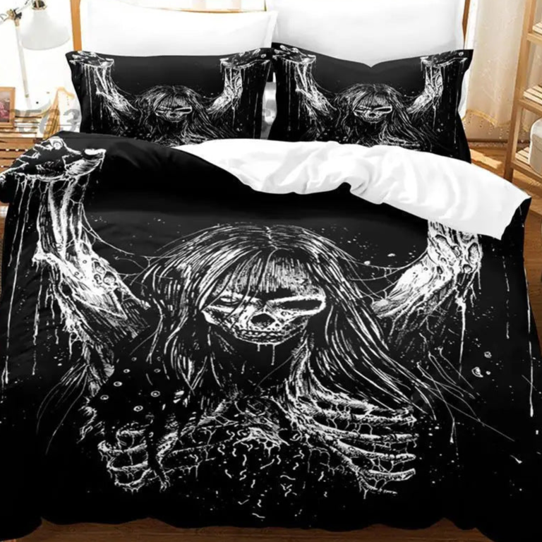 Skeletal Punk Bed Set