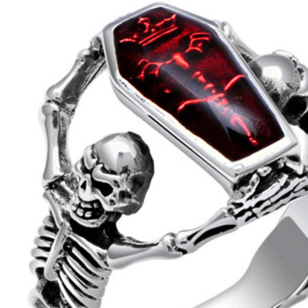 Skeleton Vampire Ring