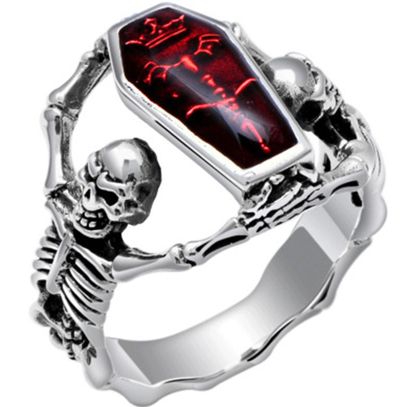 Skeleton Vampire Ring