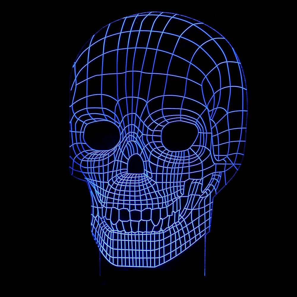 3D Skull Light LED
