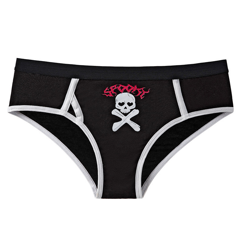 Skull Panties Gothic Womens