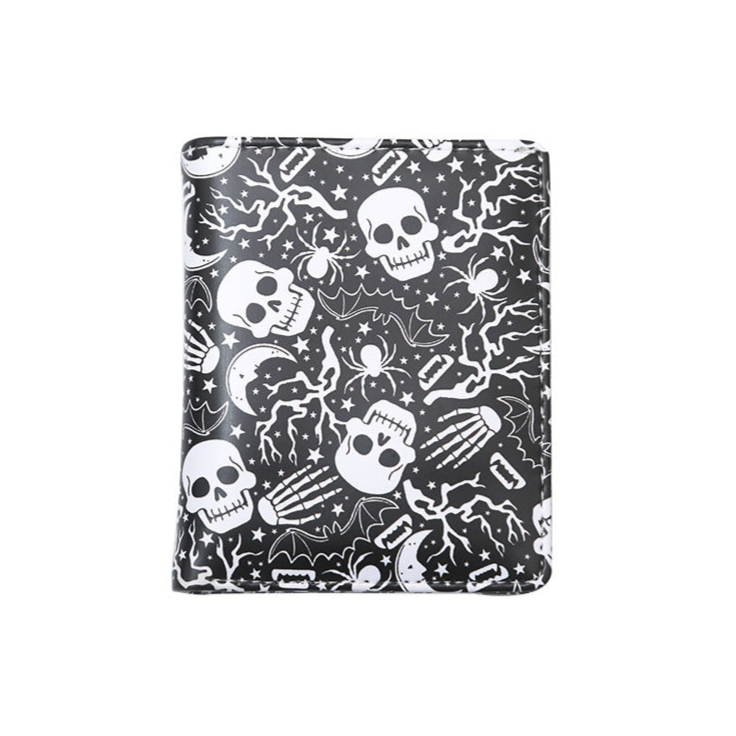 Skull Witchcore Wallet Womens