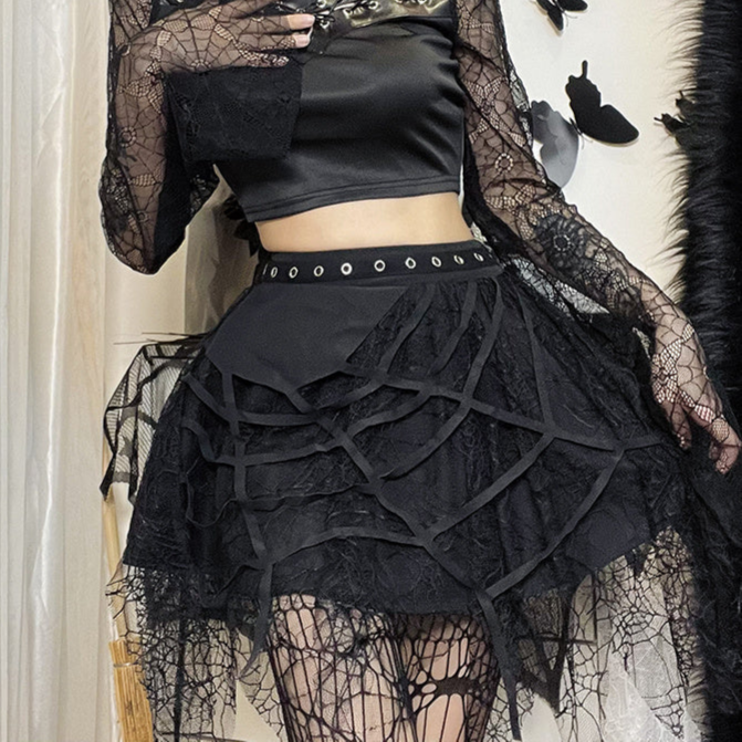Spider Web Skirt