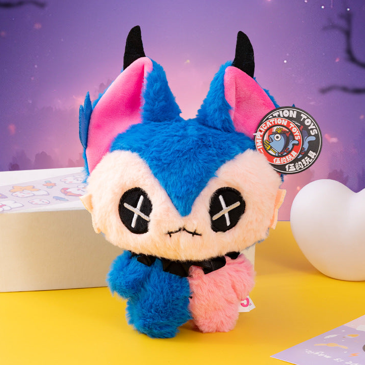 Spooky Lynx Stuffed Animal