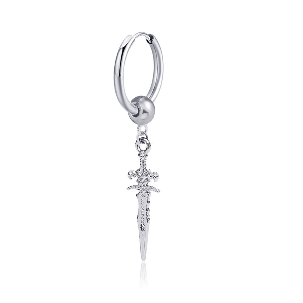 Sword Earrings Womens
