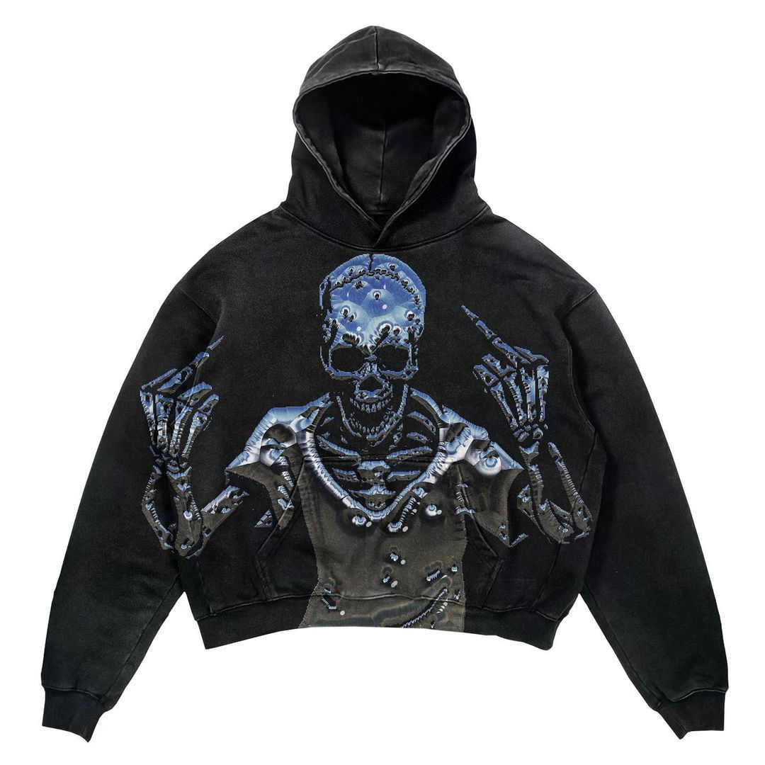 The Skeleton Grim Reaper Hoodie