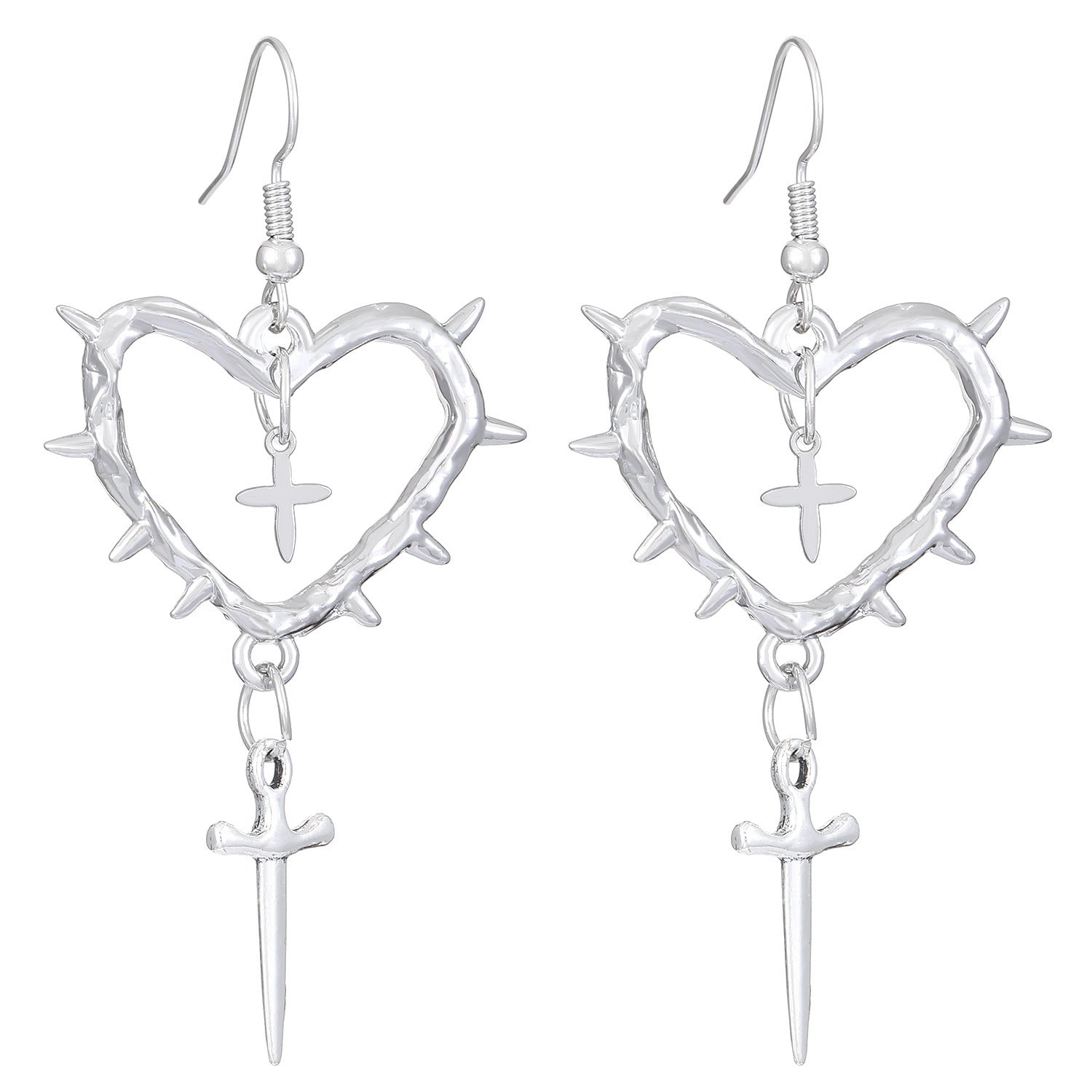 Thorn Heart Earring For Women