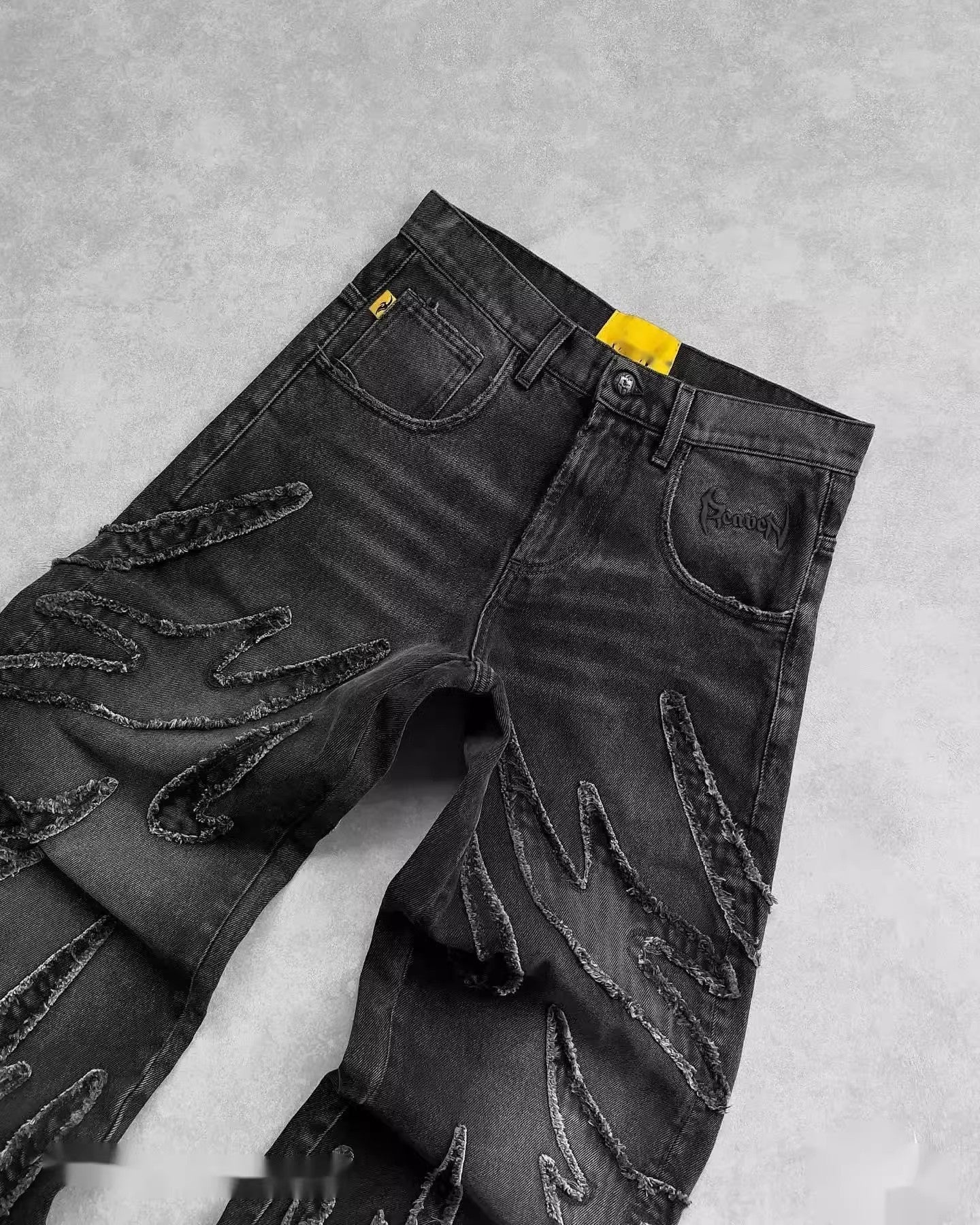 Unique Wide-Leg Pants