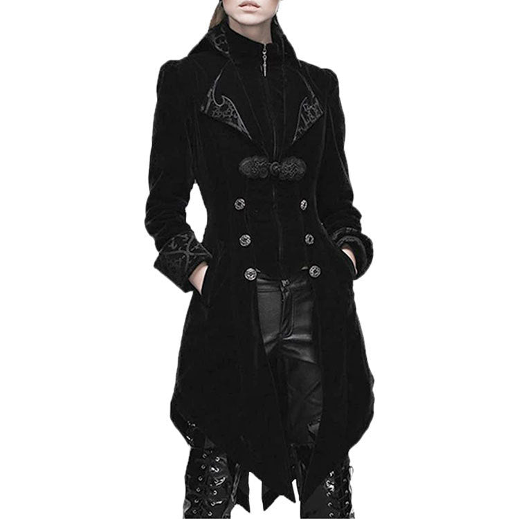 Vampire Goth Victorian Coat Tuxedo Womens