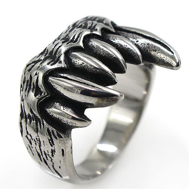 Vampire Sharp Teeth Ring Unisex