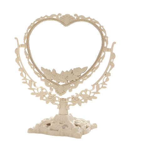Victorian Heart Makeup Mirror
