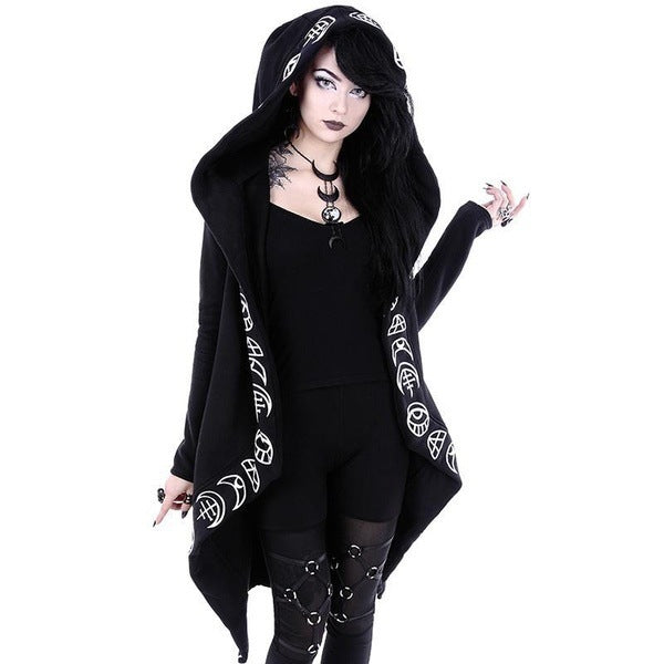 Wide Hooded Witchy Hoodie