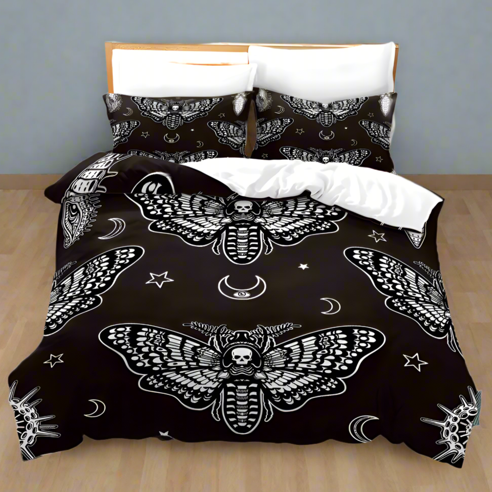 Witchy Butterfly Comforter Set