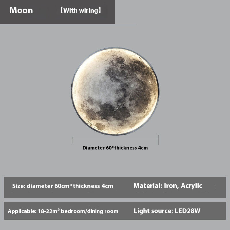 Witchy Moon Light wall Fixture