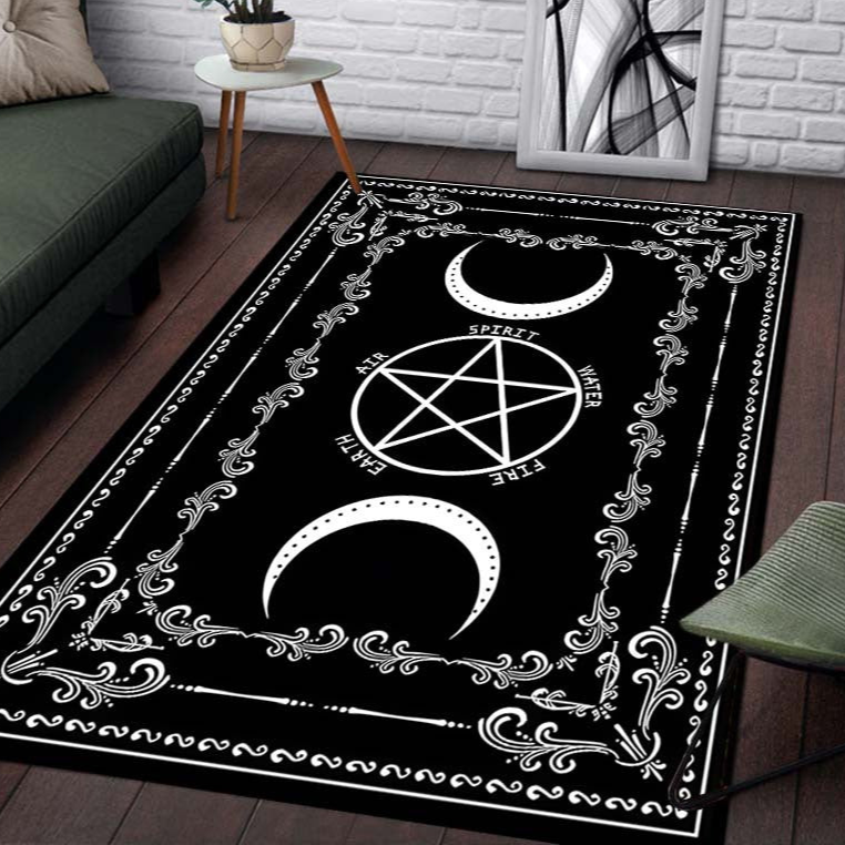 Witchy Pentagram Carpet