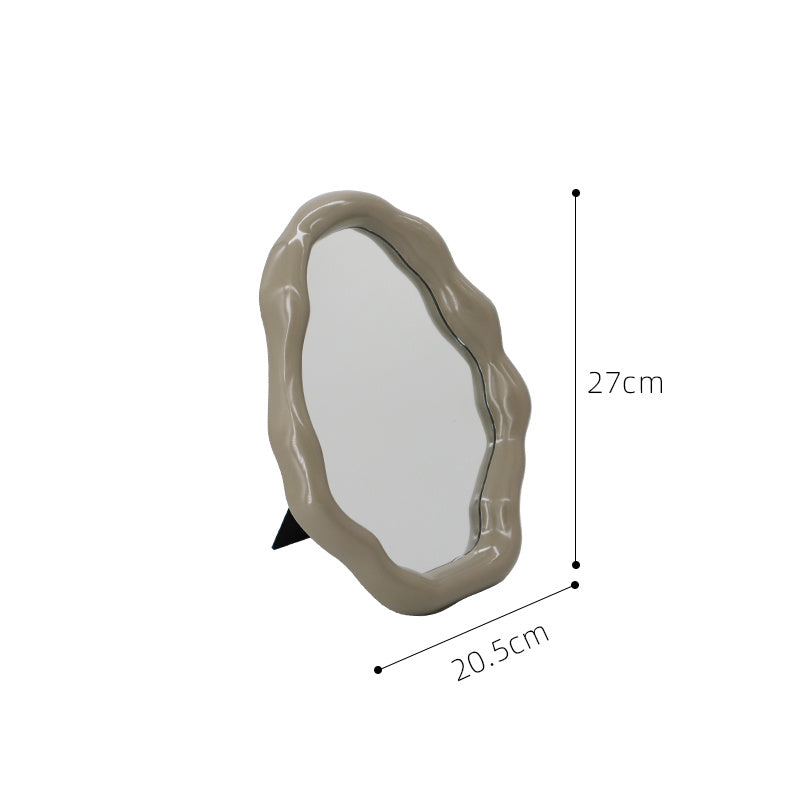 abstract Black Cyber Punk Goth Mirror