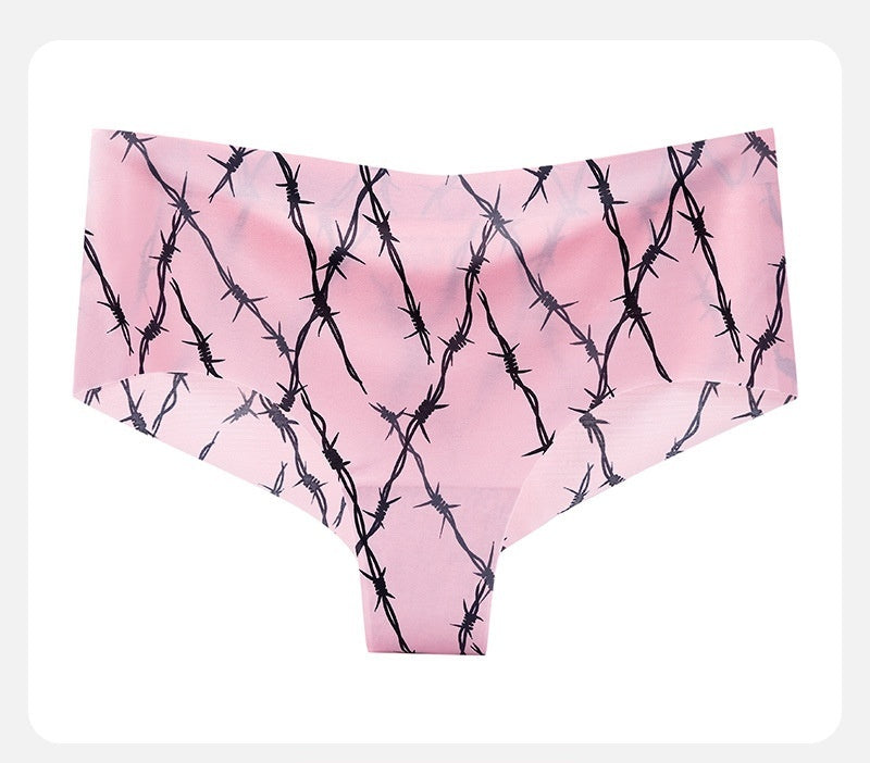 Barbed Wire Panties Pink Womens