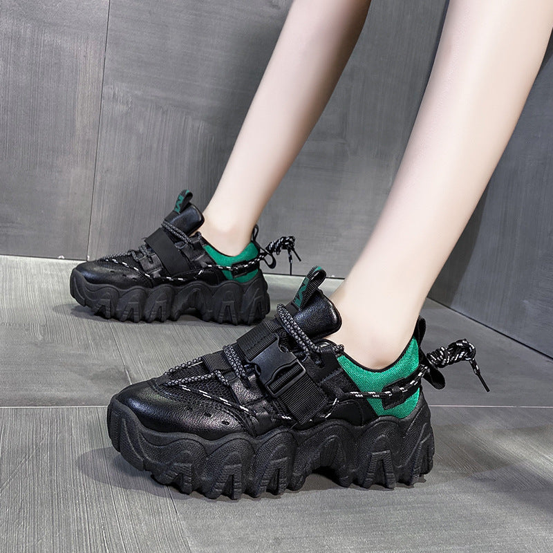 alt Black Goth Sports Shoes Womens