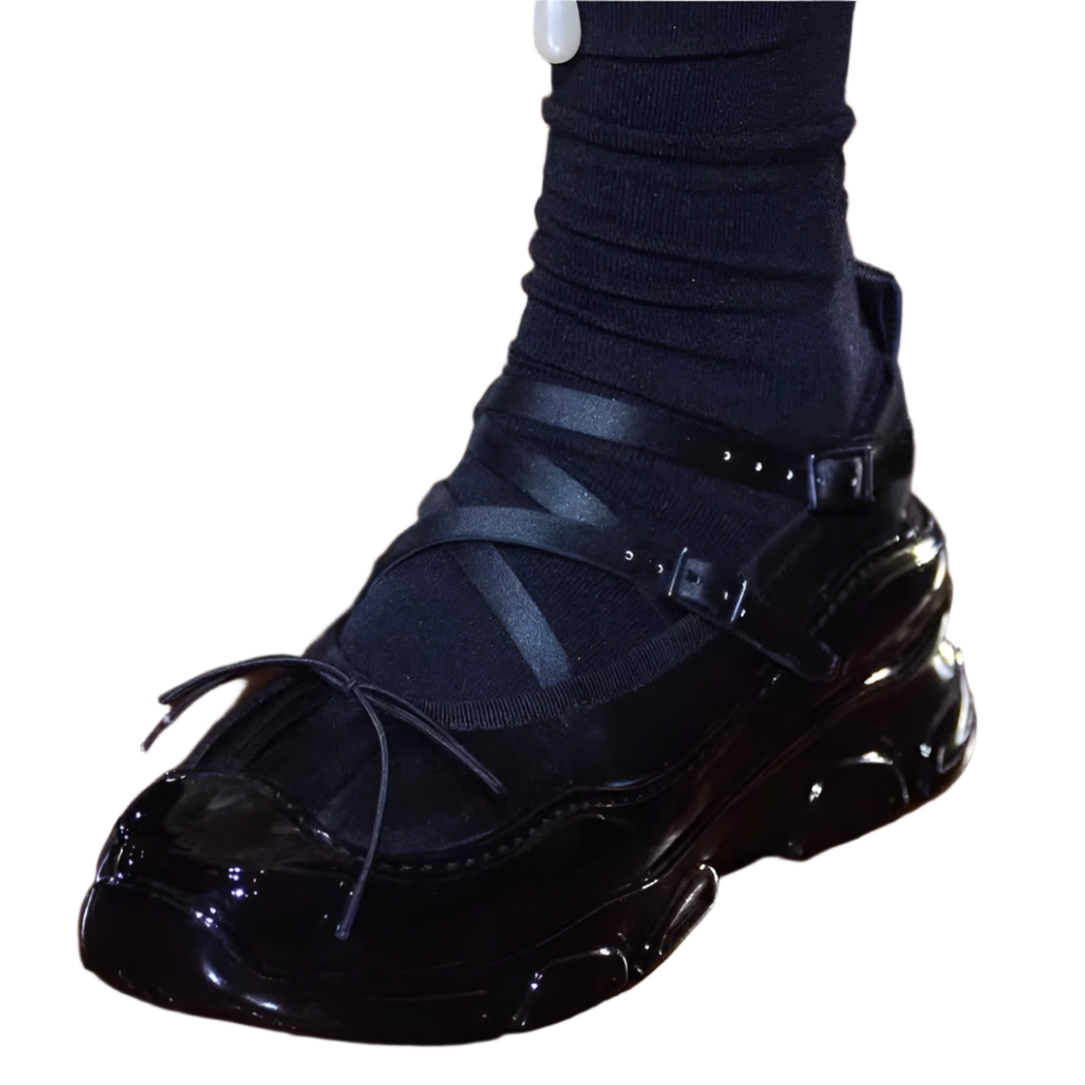 Black Gothic Lolita Shoes