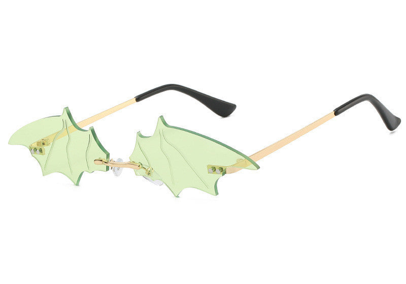 alt Green Bat Sunglasses