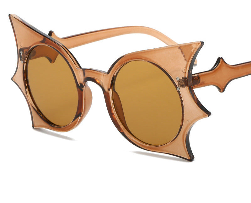 Red Cat Eye Sunglasses Gothic Style