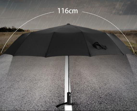 black Casual Gothic Umbrella