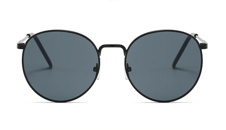Casual Goth Sunglasses Thin Frame black