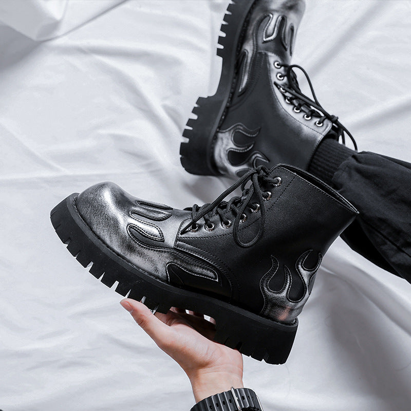 black Gothic Boots Men's