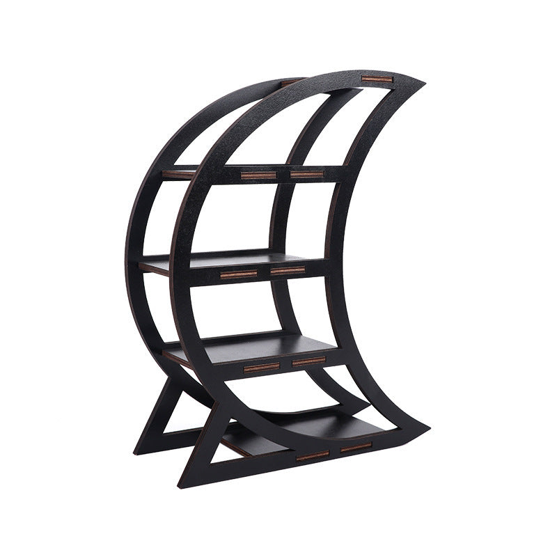 Gothic black Moon Storage Organizer Stand