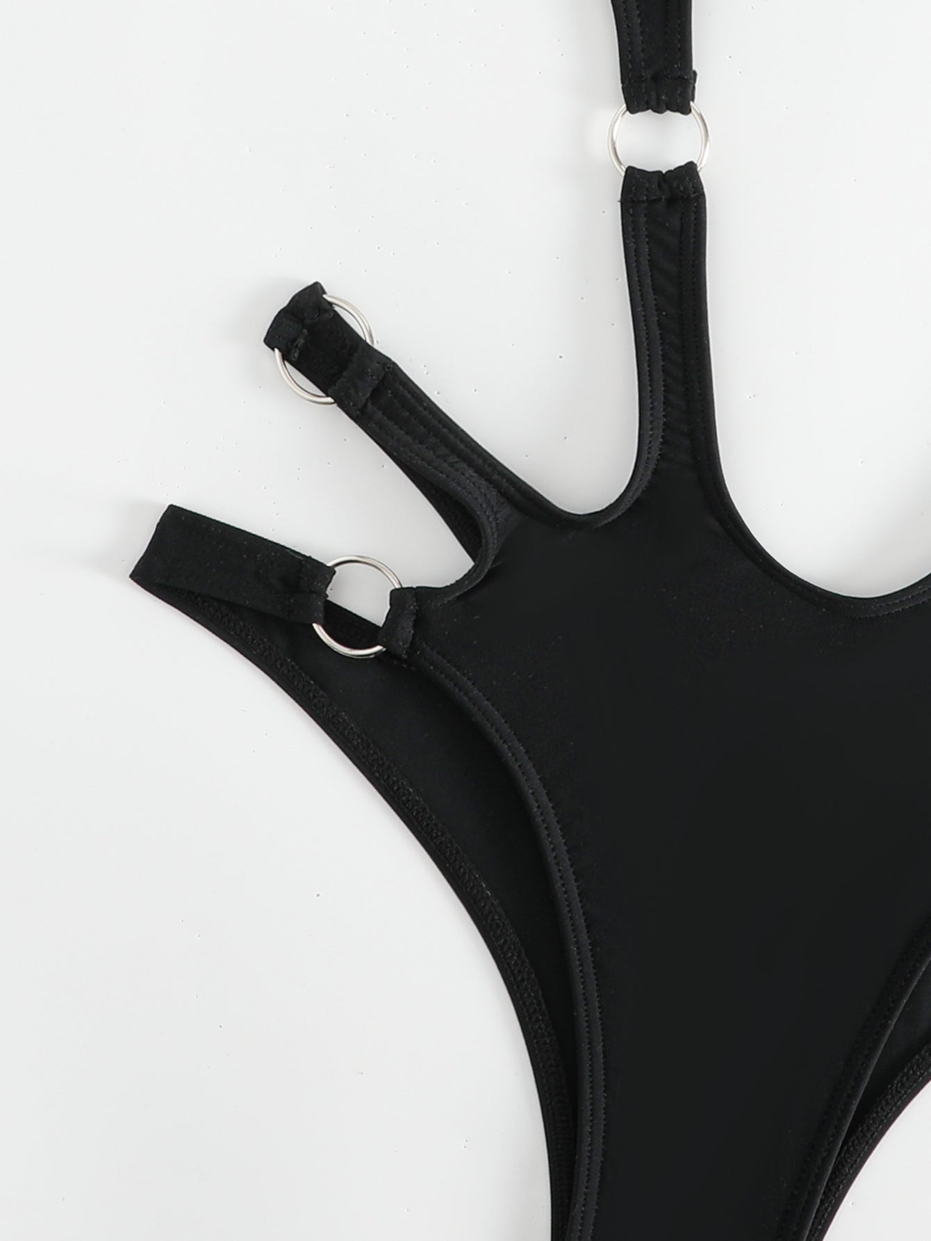 black Sexy Goth Swimsuit for Women