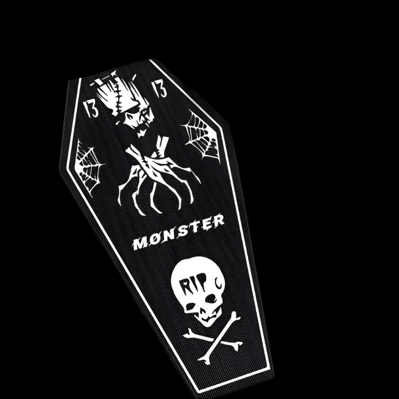 black The 13th RIP rug