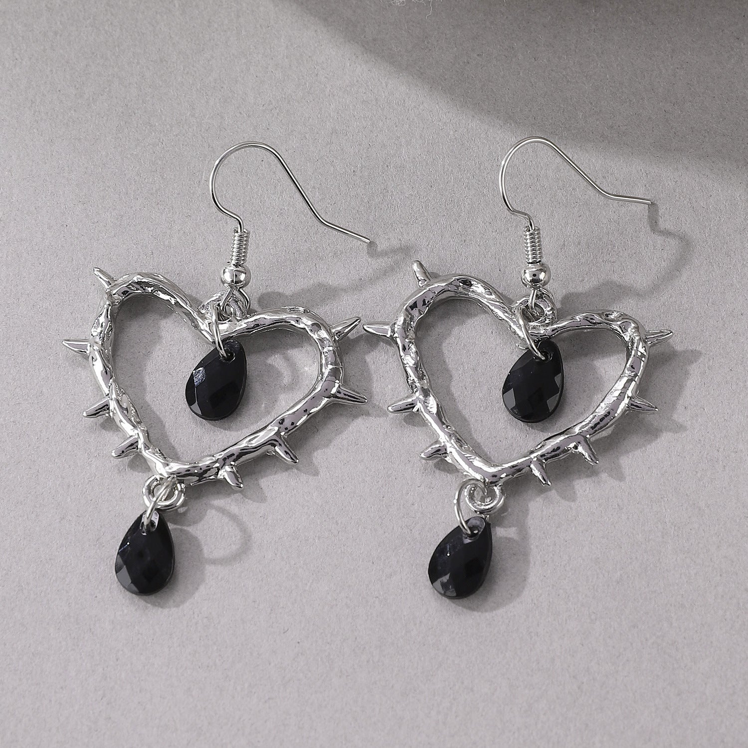 Thorn Heart Earrings For Women
