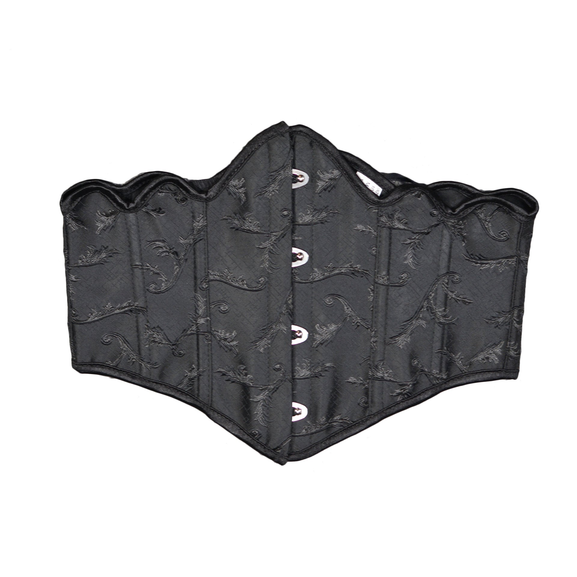 black Wide Waist Corset Belt