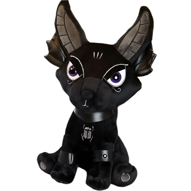black Dark Egyptian Anubis Plushie