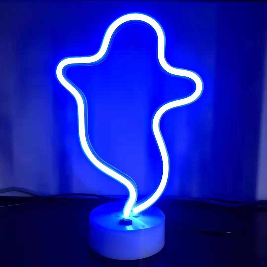 blue Ghost Neon Light LED